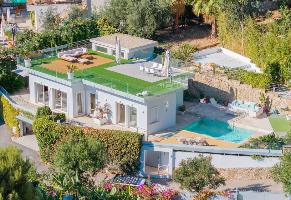 Villa con vista mare a Èze, a 15 minuti da Monaco