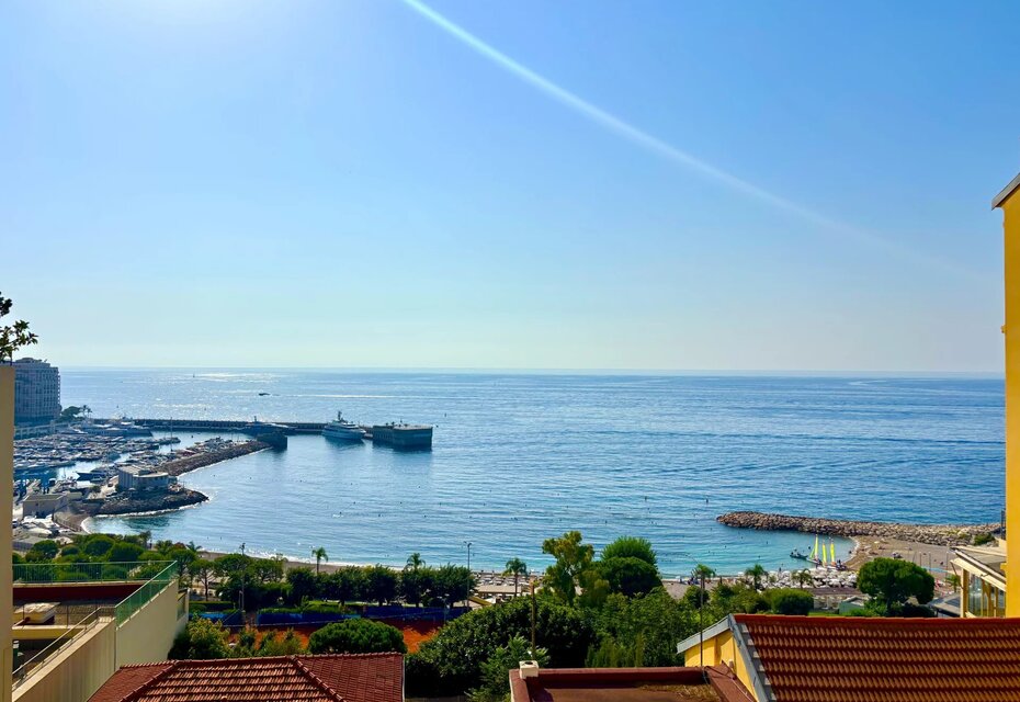 Spacieux 2/3 pièces de 52m² avec vue mer panoramique - Cap d'Ail proche de Monaco